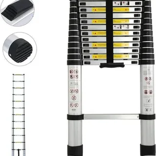 Perfect Dealz 4.1 Meter Telescopic Straight Ladder