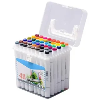 Perfect Dealz 48PCS Waterproof Sketch Marker for Kids