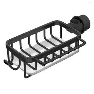 Perfect Dealz Kitchen Sink Faucet Organizer - Black