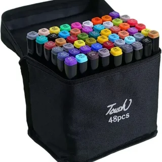 Perfect Dealz 48PCS Sketch Art Markers for Kids