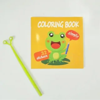 Perfect Dealz Colouring Book with Stickers