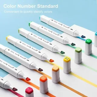 Perfect Dealz 60PCS Waterproof Sketch Marker for Kids