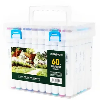 Perfect Dealz 60PCS Waterproof Sketch Marker for Kids