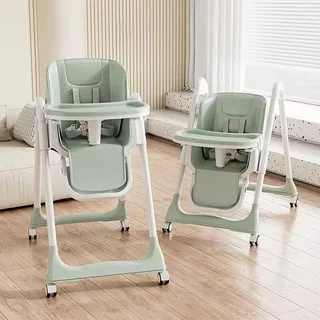 Perfect Dealz Foldable Booster Dining Baby High Chair - Green