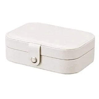 Perfect Dealz Three layer jewelry storage box - White