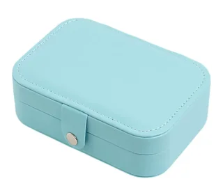Perfect Dealz Three layer jewelry storage box - Blue