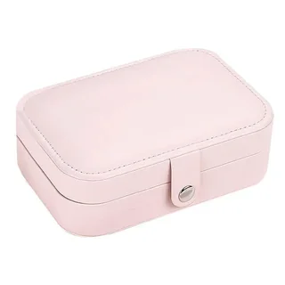Perfect Dealz Three layer jewelry storage box - Pink