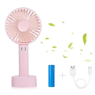 Perfect Dealz Handheld Portable Multicolor Fan