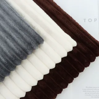 Perfect Dealz Thin Grid Grey Fleece Blanket 150x200cm