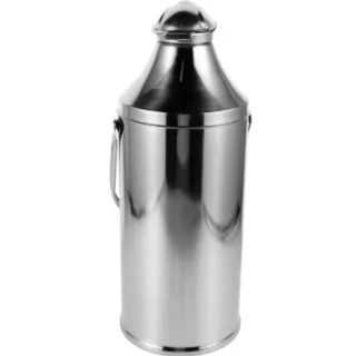 Perfect Dealz 2L Silver Stainless Steel Glass Lined Thermos Vacuum Flask
