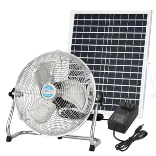 Perfect Dealz 12 Inch Industrial Solar Cooling Fan