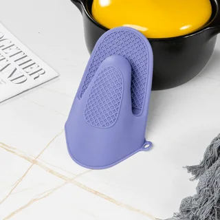 Perfect Dealz Non-Slip Heat Resistant Silicone Pot Holder Hand Clip Glove