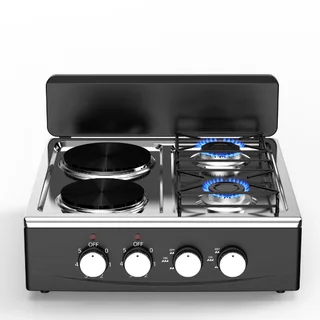 Perfect Dealz 4 Burner Electric and Gas Stove