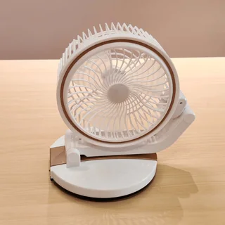 Perfect Dealz USB Charging Desktop Folding Table Fan