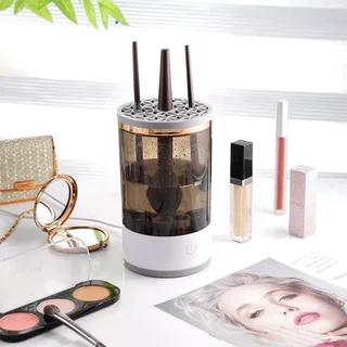 Perfect Dealz Portable Automatic Electric Makeup Brush Cleaner Machine