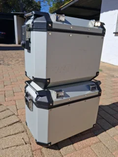 KTM side boxes and frame.