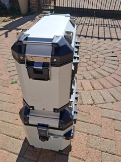 KTM side boxes and frame.