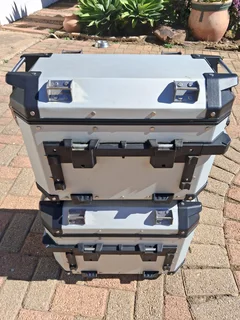 KTM side boxes and frame.