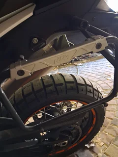 KTM side boxes and frame.
