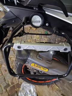 KTM side boxes and frame.