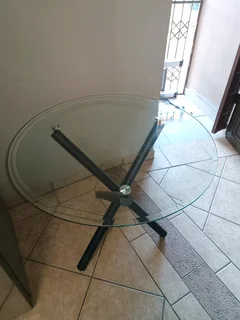 Matte Finished Glass Table