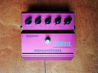 ROCKTRON Zombie rectified distortion guitar FX pedal EXCELLENT condition!!