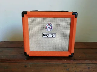 Orange Crush 12 Watt Electric Guitar Amp Immaculate Like New Spotless In Box With Manuals!