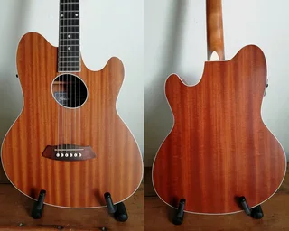 Ibanez ELECTRIC ACOUSTIC Talman PTY12E OPN guitar SETUP done incl NEW strings IMMACULATE like new!