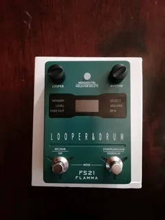 Flamma Fs21 Looper And Drum Guitar Effects Pedal Like New Immaculate Spotless Condition In The Box!