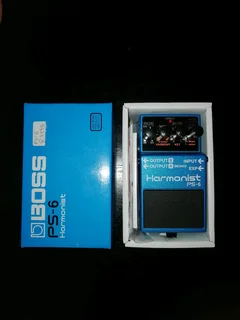 Boss Harmonist Ps-6 Guitar Effects Pedal Like New In Box Spotless Immaculate Condition