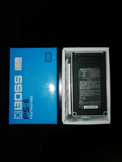 Boss HARMONIST PS-6 guitar effects pedal Like NEW in box SPOTLESS IMMACULATE condition
