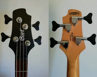 4-String Cort Action IV BK PJ electric bass guitar EXCELLENT condition Ready to GO!