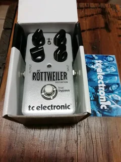 Tc Electronic Rottweiler Metal Distortion Guitar Effects Pedal Immaculate Like New Spotless In Box!