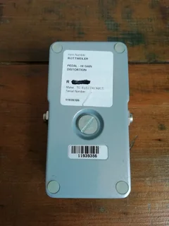 TC Electronic Rottweiler metal Distortion guitar effects pedal IMMACULATE like new Spotless in box!