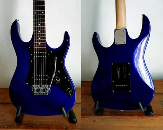 Ibanez Grx20 Hh Jewel Blue Strat Electric Guitar Setup Done Incl New Strings Immaculate Like New!