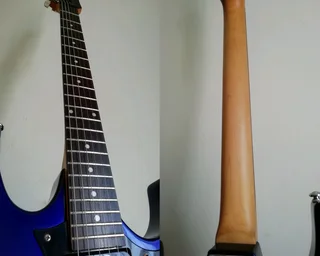 Ibanez GRX20 HH Jewel blue strat electric guitar SETUP done incl NEW strings IMMACULATE like new!