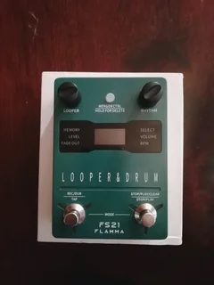 Flamma Fs21 Looper And Drum Guitar Effects Pedal Like New Immaculate Condition In Box With Manuals!