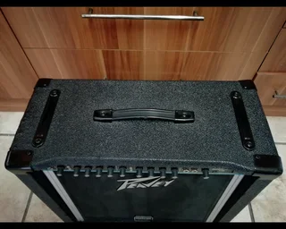 USA made Peavey Teal stripe SPECIAL 112 Solo series 160watt guitar amp with reverb SCORPION 12inch!