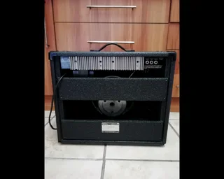 USA made Peavey Teal stripe SPECIAL 112 Solo series 160watt guitar amp with reverb SCORPION 12inch!