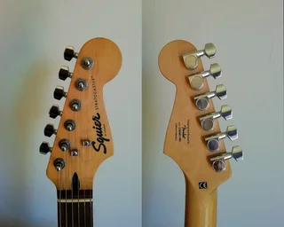 F e n d e r FSR Squier SE Special strat guitar in Red SPARKLE finish EXCELLENT overall condition!