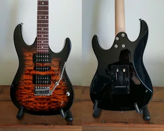 Ibanez GRX70QASB strat electric guitar SETUP done incl NEW strings IMMACULATE like NEW condition!