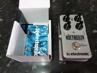 Tc Electronic Rottweiler Metal Distortion Guitar Effects Pedal Like New Condition In Box Spotless!