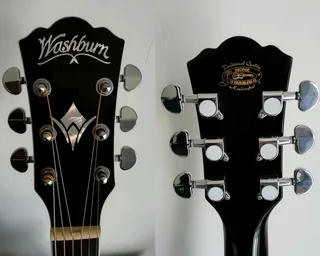 Electric Acoustic Washburn Festival series EA12 B guitar SETUP NEW strings GREAT all round condition