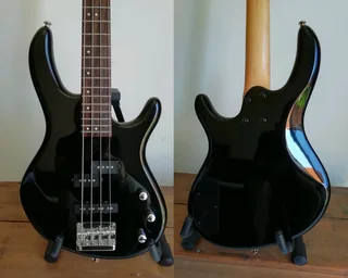 4-String Cort Action I V PJBK Electric BASS guitar SETUP done incl NEW strings EXCELLENT condition!