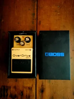 Boss Overdrive Od-3 Electric Guitar Effects Pedal Excellent Condition In The Box!