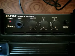 Ibanez ACA15T acoustic guitar amplifier with chorus function EXCELLENT overall condition!
