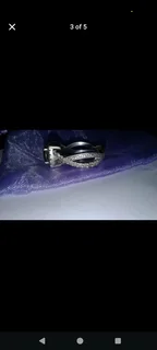 Black diamond ring