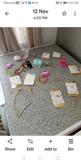 Costume jewelry new R220 the whole bag full