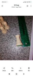 ♟️ chess pieces new hard plastic not hollow! R120 set