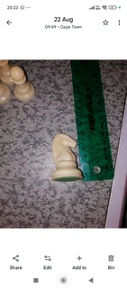 ♟️ chess pieces new hard plastic not hollow! R120 set